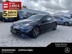 Lack obsidianschwarz Gebraucht 2023 Mercedes EQE300 AMG Limousine | 46.650 € (Fairer Preis)
