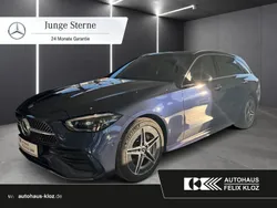 Blau Gebraucht 2023 Mercedes C300 AMG Kombi | 47.900 € (Teuer)