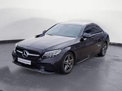 Schwarz Gebraucht 2021 Mercedes C300 AMG line Limousine | 30.860 € (Fairer Preis)