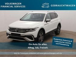 Pure white Gebraucht 2022 VW Tiguan Allspace Elegance SUV | 33.050 € (Guter Preis)