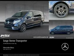 Cavansitblau metallic Gebraucht 2021 Mercedes V300 Avantgarde Edition Van / Kleinbus | 55.990 € (Guter Preis)