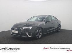 Mythosschwarz metallic Gebraucht 2022 Audi A4 S-Line Limousine | 26.880 € (Superpreis)