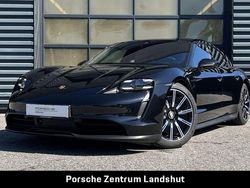 Tiefschwarzmetallic (metallic) Gebraucht 2022 Porsche Taycan Sport Turismo Limousine | 64.900 € (Guter Preis)