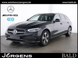 Schwarz obsidianschwarz metallic Gebraucht 2024 Mercedes C300e Avantgarde Kombi | 39.840 € (Superpreis)