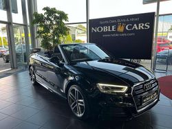 Mythosschwarz (metallic) Gebraucht 2019 Audi A3 Cabriolet S-Line Cabrio | 28.590 € (Teuer)