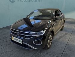 Schwarz Gebraucht 2024 VW T-Roc Cabriolet Cabrio | 30.380 € (Guter Preis)