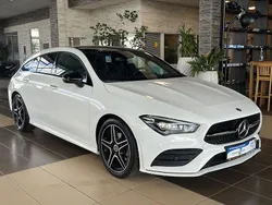Weiß Gebraucht 2021 Mercedes CLA200 Shooting Brake AMG line Kombi | 26.440 € (Fairer Preis)