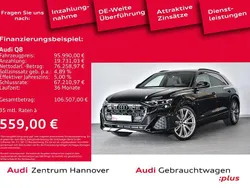 Mythosschwarz metallic Gebraucht 2024 Audi Q8 Ambiente SUV | 95.990 €