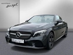 Graphitgrau metallic (metallic) Gebraucht 2021 Mercedes C200 AMG Cabrio | 34.444 € (Fairer Preis)