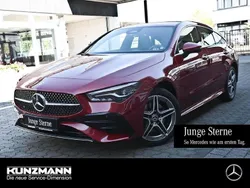Manufaktur patagonienrot metallic Gebraucht 2024 Mercedes CLA250e Shooting Brake AMG Kombi | 33.469 € (Superpreis)