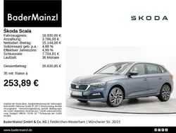 Grau Gebraucht 2019 Skoda Scala Style Kleinwagen | 18.930 € (Fairer Preis)