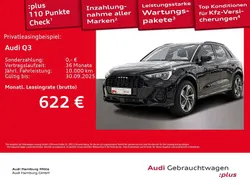 Mythosschwarz metallic Gebraucht 2025 Audi Q3 S-Line SUV | 48.899 € (Etwas zu teuer)
