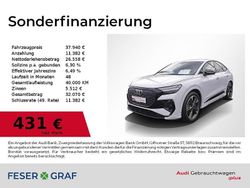 Gletscherweiß Gebraucht 2022 Audi Q4 Sportback e-tron S-Line SUV | 37.940 € (Fairer Preis)