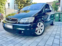 Schwarz Gebraucht 2004 Opel Zafira OPC Van / Kleinbus | 3.949 € (Teuer)