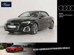 Schwarz Gebraucht 2024 Audi A5 Cabriolet S-Line Cabrio | 63.980 € (Teuer)