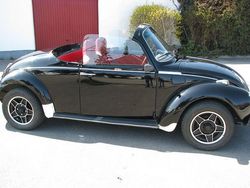 Schwarz Gebraucht 1973 VW Käfer Cabrio | 5.000 €