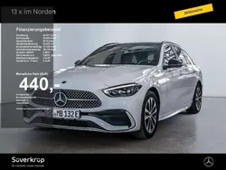 Unilack polarweiß Gebraucht 2024 Mercedes C300e AMG Kombi | 52.950 € (Guter Preis)