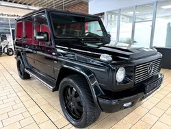Obsidianschwarz (metallic) Gebraucht 2002 Mercedes G500 SUV | 36.950 €