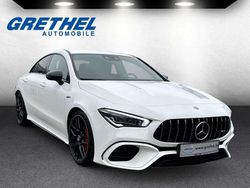Weiss Gebraucht 2022 Mercedes CLA45 AMG Sport Limousine | 46.750 € (Fairer Preis)