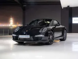 Tiefschwarzmetallic Gebraucht 2016 Porsche 911 Carrera Cabriolet Black Edition Cabrio | 87.980 €