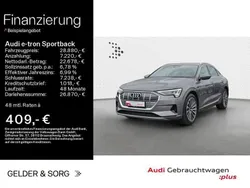 Grau Gebraucht 2021 Audi e-tron Sportback Advanced SUV | 28.880 € (Guter Preis)