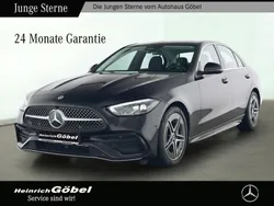 Obsidianschwarz Gebraucht 2024 Mercedes C300 AMG Limousine | 51.900 € (Teuer)