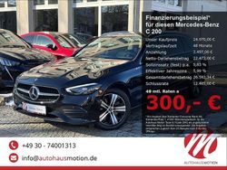 Schwarz Gebraucht 2022 Mercedes C200 Avantgarde Kombi | 24.970 € (Superpreis)