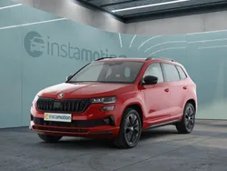 Rot Gebraucht 2024 Skoda Karoq SportLine SUV | 39.554 € (Fairer Preis)
