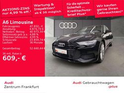 Schwarz Gebraucht 2022 Audi A6 S-Line Limousine | 47.850 € (Etwas zu teuer)