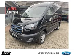 Obsidian schwarz metallic Gebraucht 2022 Ford E-Transit Trend Van | 47.481 € (Teuer)