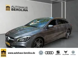 Grau Gebraucht 2018 Mercedes CLA200 Shooting Brake AMG line Kombi | 20.444 € (Fairer Preis)