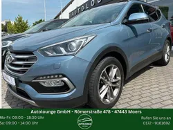 Blau Gebraucht 2017 Hyundai Santa Fe Premium SUV | 19.200 € (Fairer Preis)
