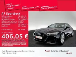 Mythosschwarz metallic Gebraucht 2021 Audi A7 Sportback Ambiente Kleinwagen | 42.661 € (Guter Preis)