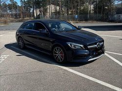 Blau Gebraucht 2018 Mercedes CLA45 AMG Shooting Brake AMG Kombi | 34.000 € (Etwas zu teuer)