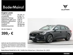 Mitternachtsschwarz (metallic) Gebraucht 2024 Cupra Leon VZ Kombi | 35.230 € (Fairer Preis)
