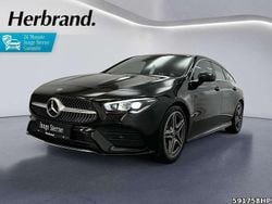 Unilack nachtschwarz Gebraucht 2022 Mercedes CLA180 AMG line Limousine | 27.990 € (Guter Preis)