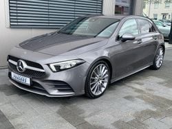 Grau Gebraucht 2019 Mercedes A180 AMG line Limousine | 22.490 € (Guter Preis)