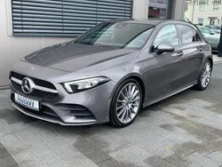 Grau Gebraucht 2019 Mercedes A180 AMG line Limousine | 24.990 € (Fairer Preis)