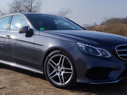 Grau Gebraucht 2017 Mercedes E400 AMG line Limousine | 35.900 € (Superpreis)
