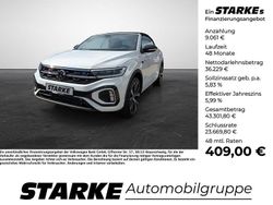 Weiß (pure white uni schwarz) Neu 2025 VW T-Roc Cabriolet R-line Cabrio | 45.290 € (Fairer Preis)