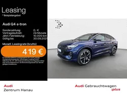 Navarrablau metallic Gebraucht 2024 Audi Q4 Sportback e-tron S-Line SUV | 50.679 € (Etwas zu teuer)
