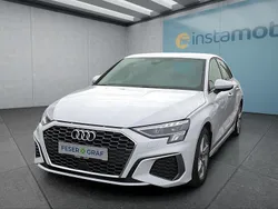 Weiß Gebraucht 2023 Audi A3 S-Line Limousine | 30.499 € (Fairer Preis)