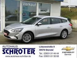 Moondust silver (metallic) (metallic) Gebraucht 2020 Ford Focus Titanium Kombi | 15.980 € (Etwas zu teuer)