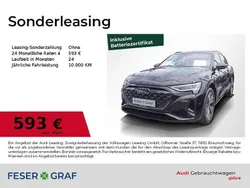 Mythosschwarz metallic Gebraucht 2024 Audi Q8 e-tron Advanced SUV | 67.240 € (Etwas zu teuer)
