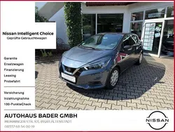 Grün Gebraucht 2021 Nissan Micra Visia+ Kleinwagen | 9.900 € (Superpreis)
