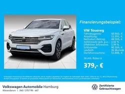 Pure white Gebraucht 2023 VW Touareg R-line SUV | 60.960 € (Etwas zu teuer)