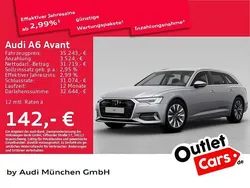 Florettsilber metallic Gebraucht 2023 Audi A6 Sport Kombi | 35.064 € (Guter Preis)