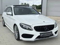 Weiß Gebraucht 2018 Mercedes C220 AMG Limousine | 24.490 € (Fairer Preis)