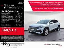 Weiß Gebraucht 2022 Audi Q4 e-tron Comfort SUV | 33.860 € (Teuer)