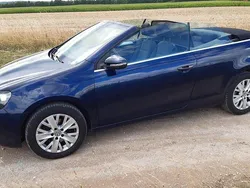 Blau Gebraucht 2013 VW Golf Cabriolet Cabrio | 7.845 € (Guter Preis)